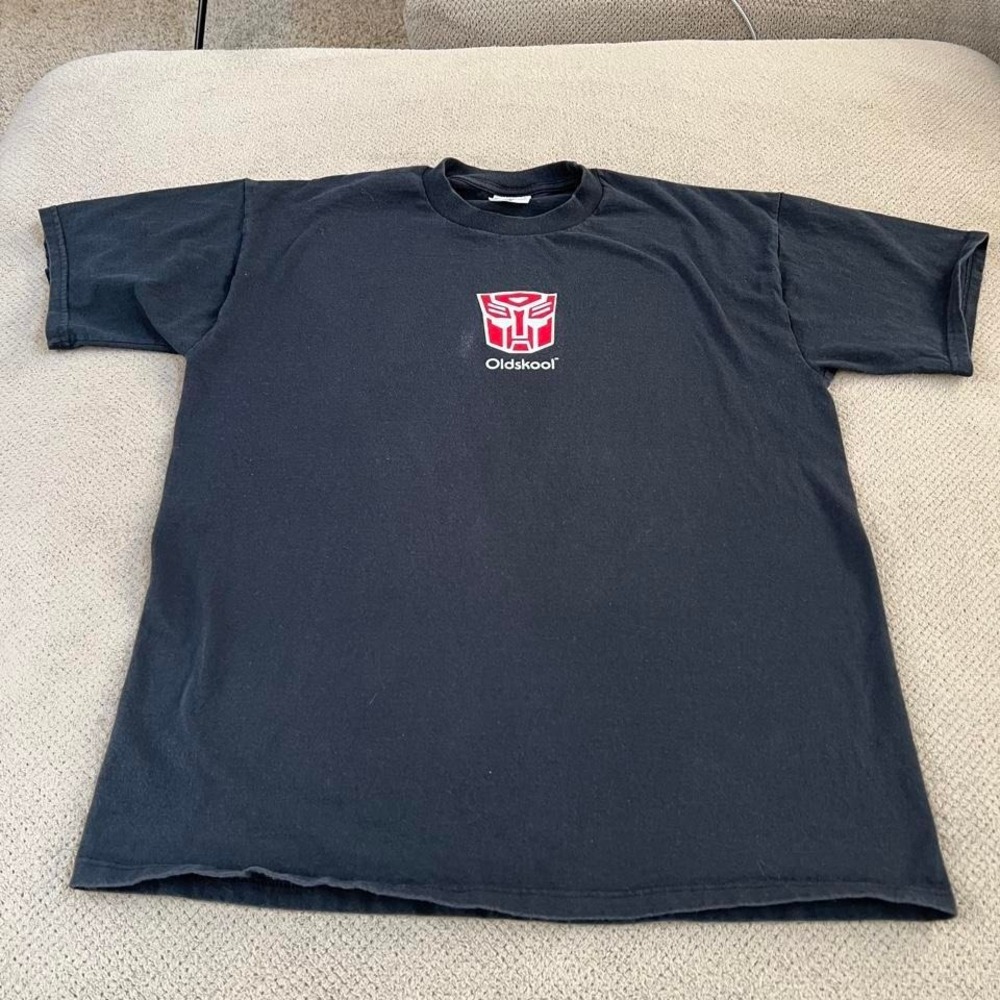 Vintage 2000s officially licensed Transformers × Oldskool promo‎ tee Size Large